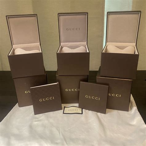 gucci watch packaging|vintage gucci watch box.